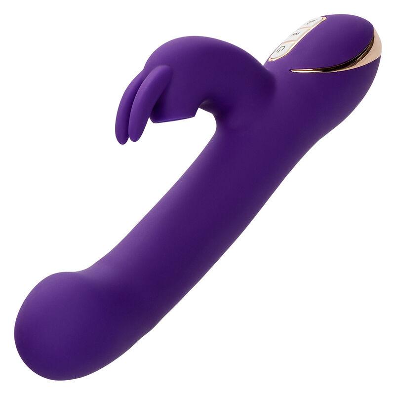 Calexotics - Jack Rabbit Vibrator & Stimulator 7 Vibrations And Suctions Mode Blue