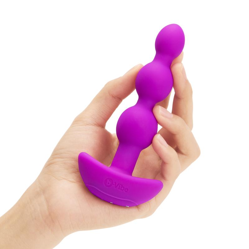 B-Vibe - Triplet Anal Beads Fuchsia 4