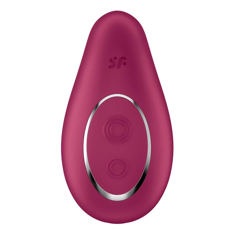 Satisfyer Dipping Delight Lay-On Vibrator - Red