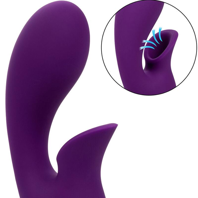 California Exotics - Huntington Beach Heartbreaker Stimulator & Sucker Purple By Californi