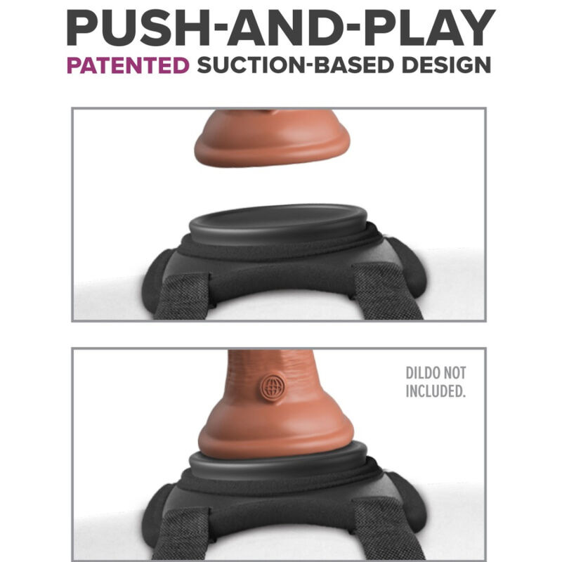 Pipedreams - body dock lap strap harness 3