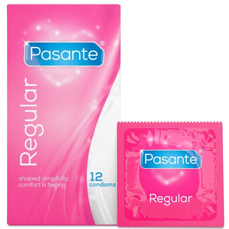 Pasante - regular kondómy 12 ks 1