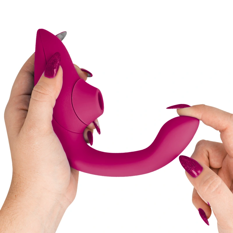 Womanizer - blend rabbit vibrator stimulator vibrant pink 3