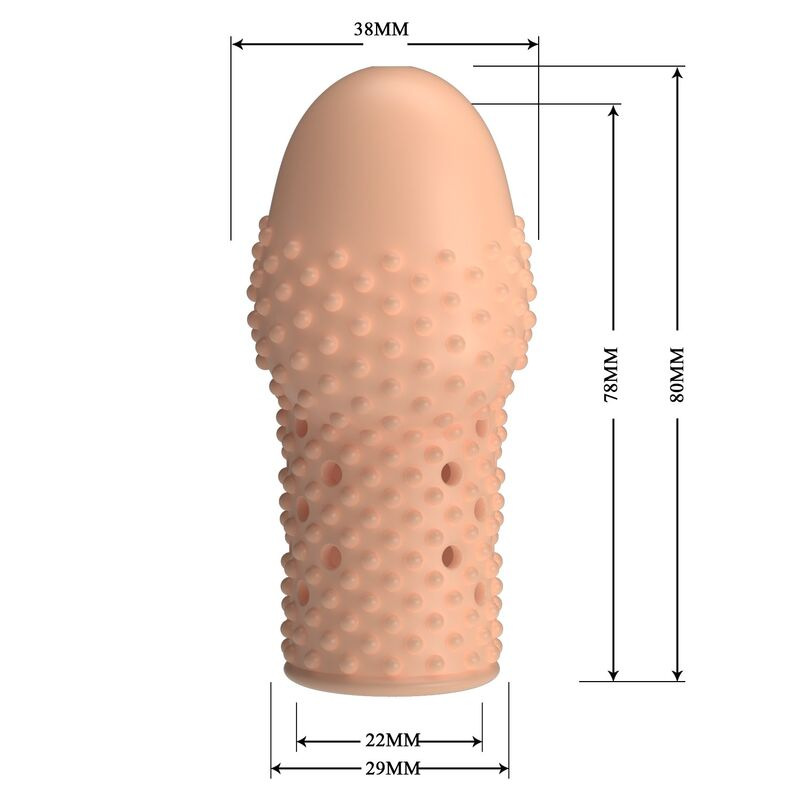 Pretty love - geek's penis sleeve get your penis thicker natural color 7