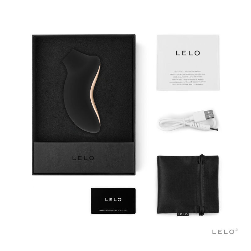 Lelo - clitoris stimulator sona 2 cruise black 7