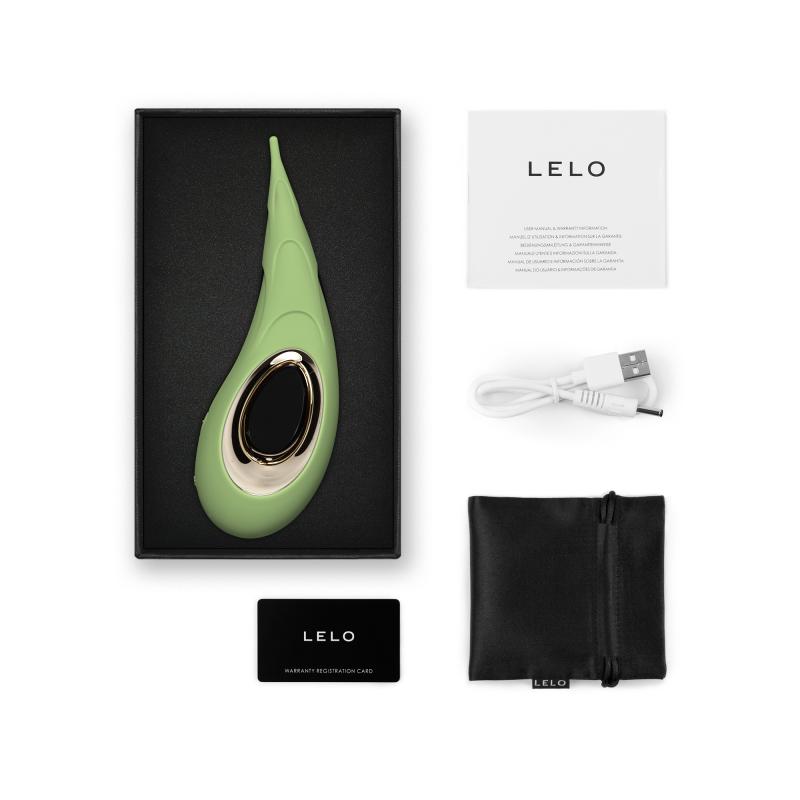 Lelo - Dot Cruise Clitoral Pinpoint Vibrator Pistachio Cream 6