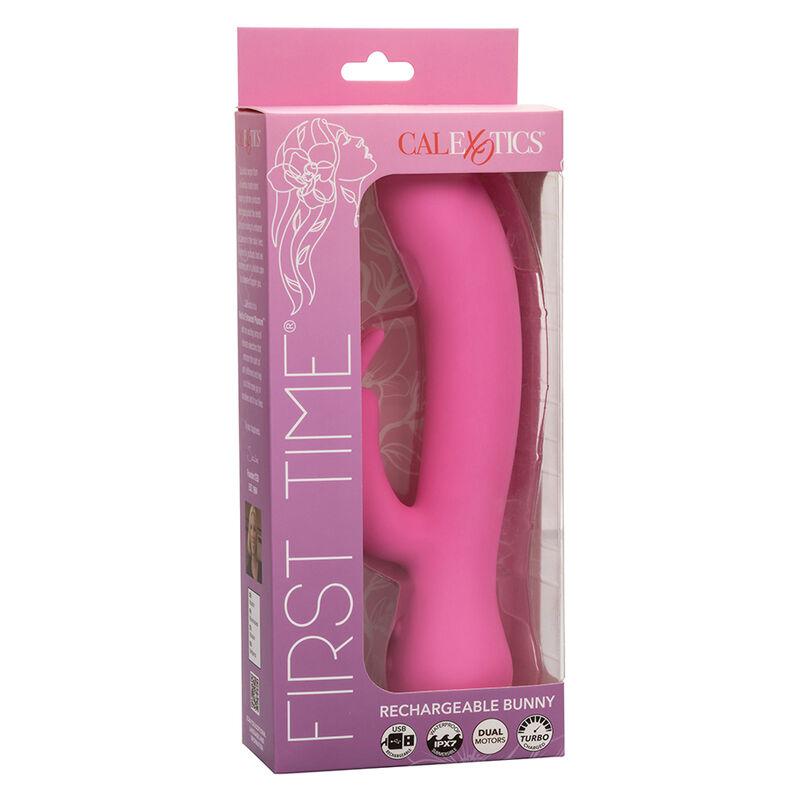 Calexotics - First Time Vibrator Rabbit Rechargeable Pink 9