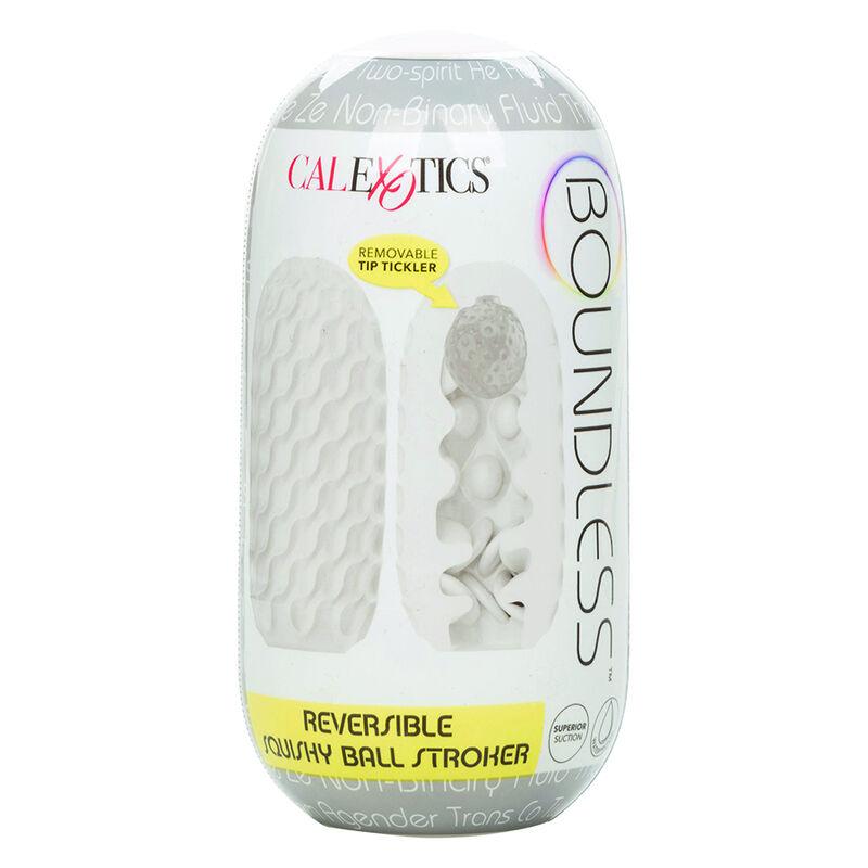 California Exotics - Boundless Reversible Squishy Ball Stroke Yellow 1