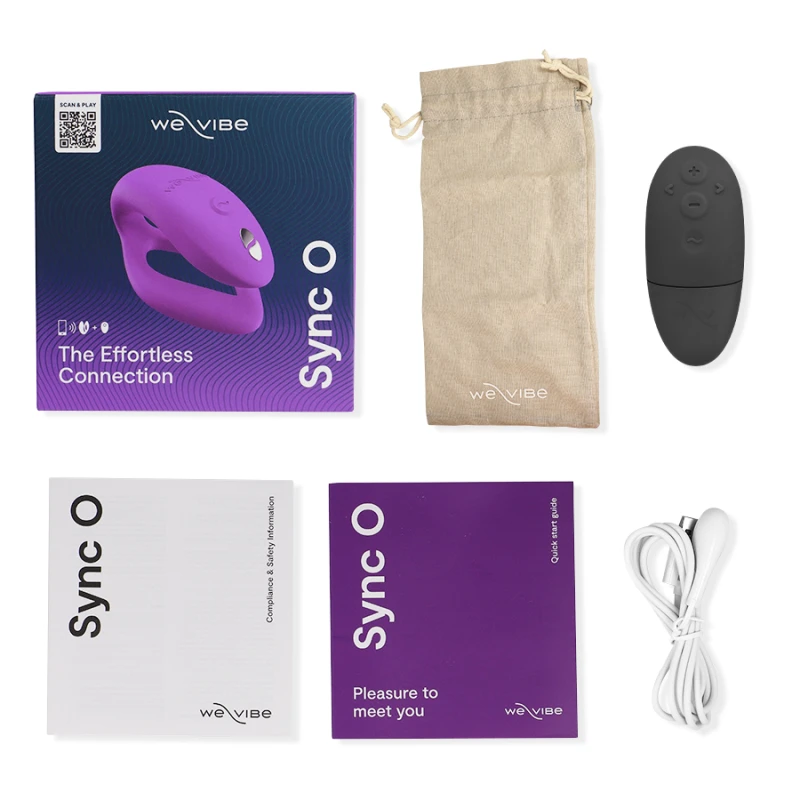 We-Vibe - Sync O Flexible Vibrator Remote Control Violet 5