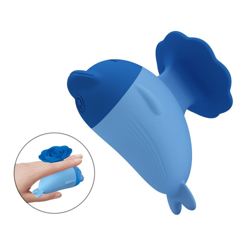 Pretty love - dolphin mini usb rechargeable vibrator 1