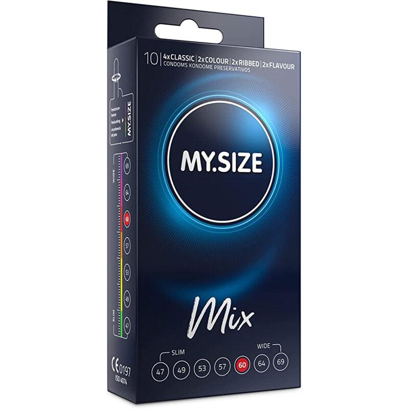My Size Mix Condoms 60 Mm 10 Units - Kondómy