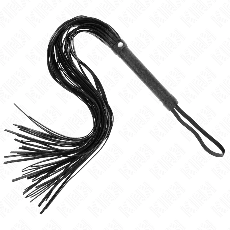 Kink - black soft pvc whip 70 cm 4