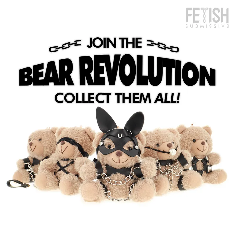 Fetish submissive - mishka teddy bear bdsm model 5 6