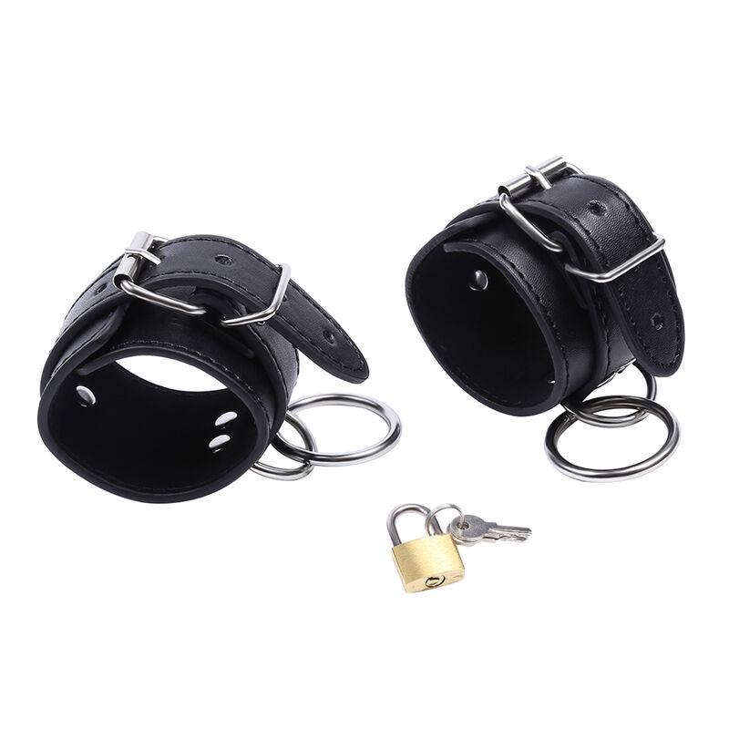 Ohmama Fetish O-Ring Locked Wrist Restraints 6