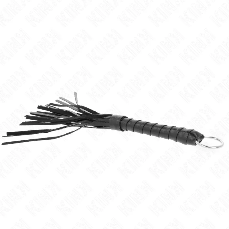 Kink - Simple Mini Black Whip 28 Cm 4