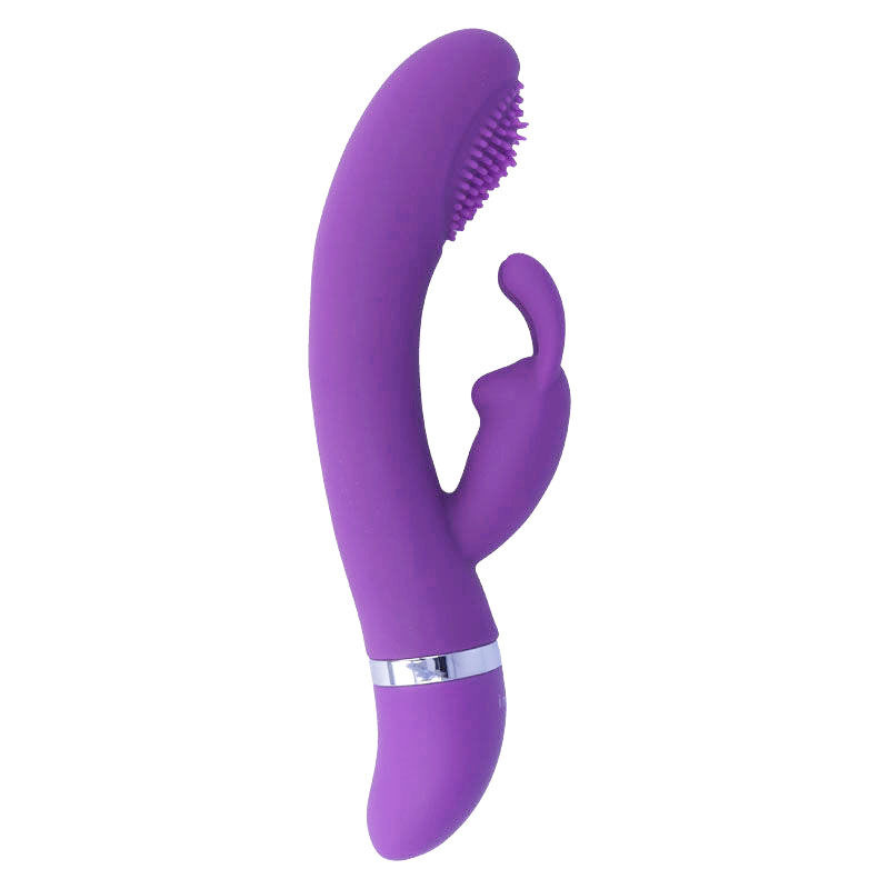 Intense - susy silicone rabbit lilac oscillating vibrator 4