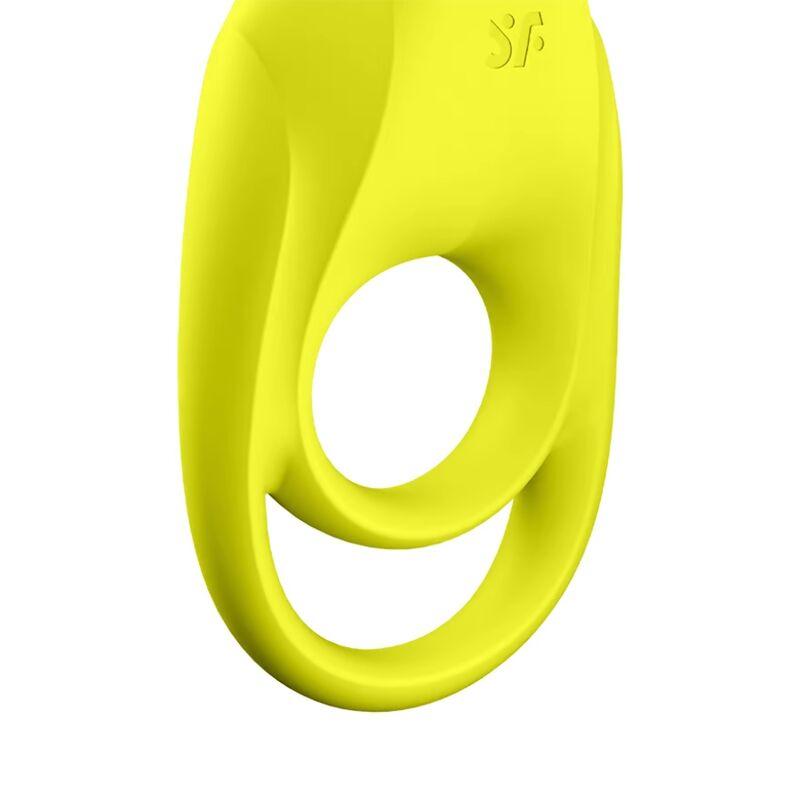 Satisfyer Spectacular Duo Ring Vibrator Yellow - Vibračný Krúžok
