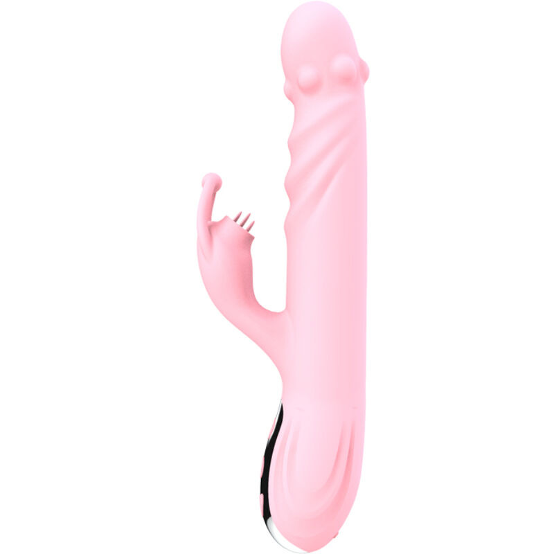 Armony - fully tongue vibrator with stimulating tongue pink heat effect 2