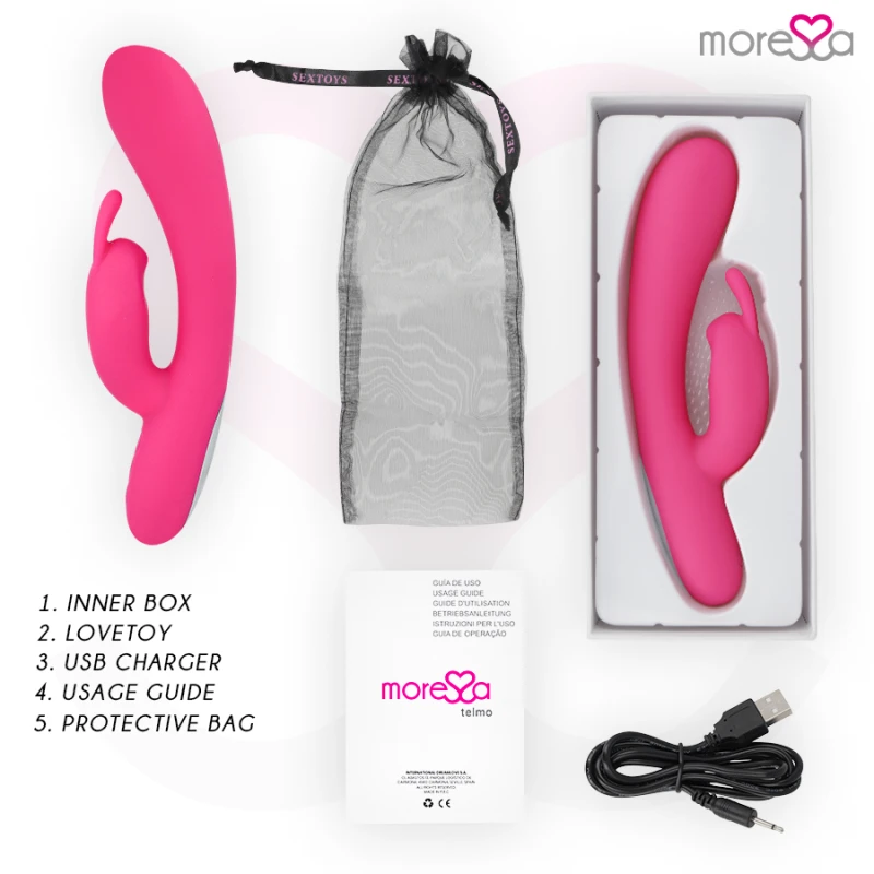 Amoressa Telmo Premium Silicone Rechargeable 5