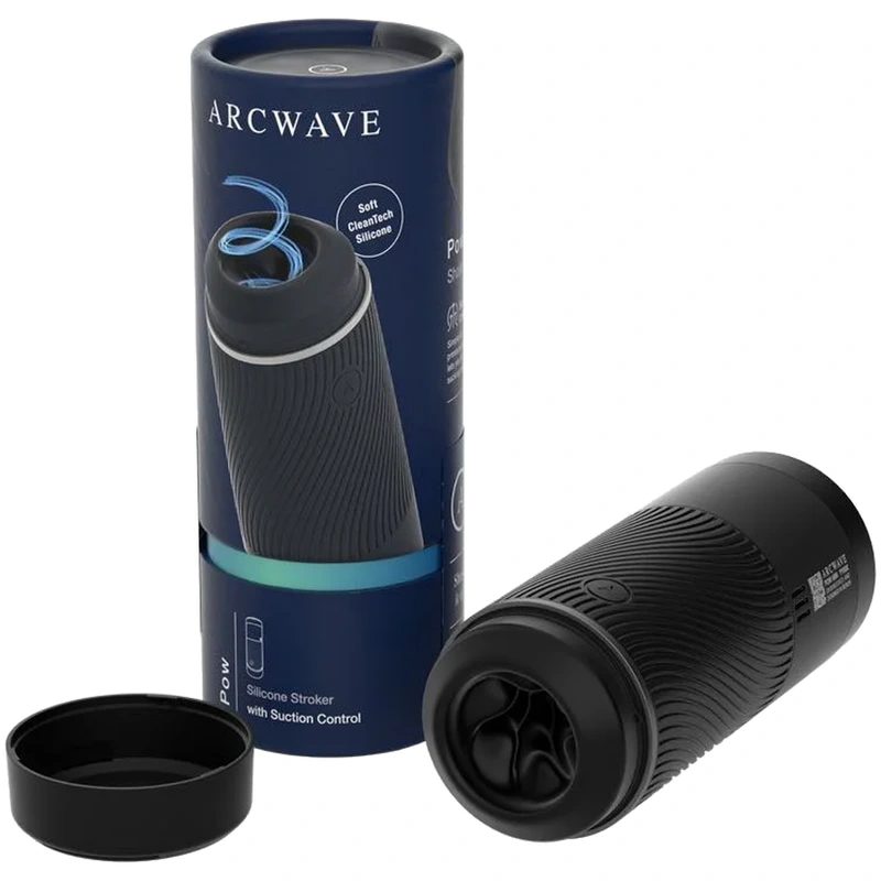 Arcwave - pow manual stroker with suction control black 1
