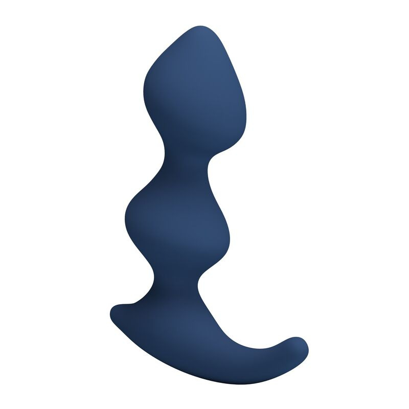 Mr play - ergonomic blue anal plug 2