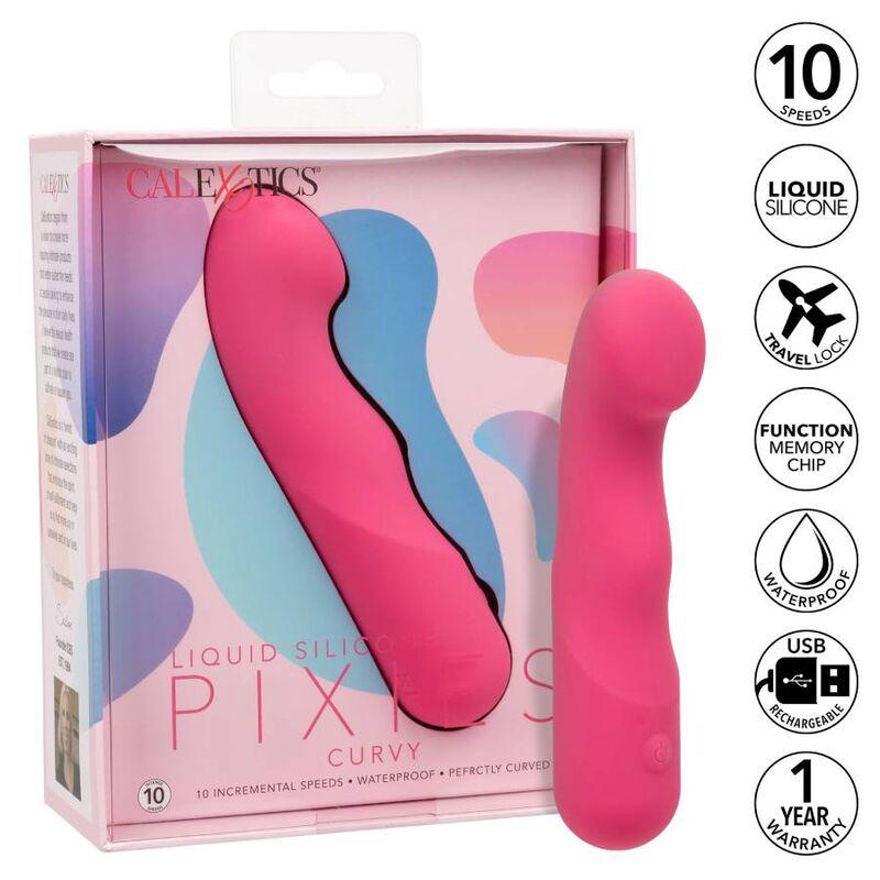 California Exotics Pixies Curvy Pink 3