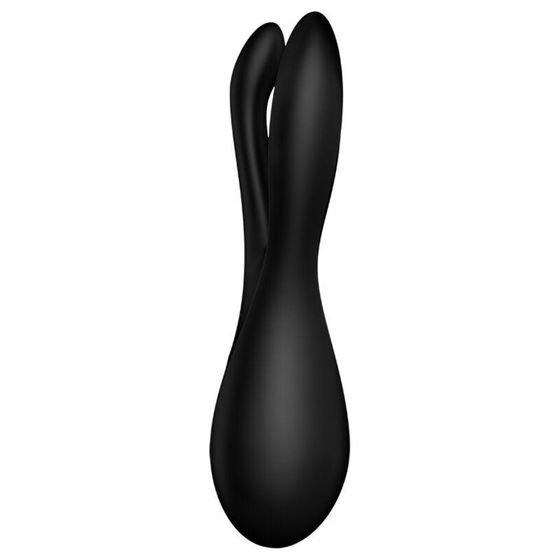 Satisfyer Threesome 2 Vibrator - Black 2