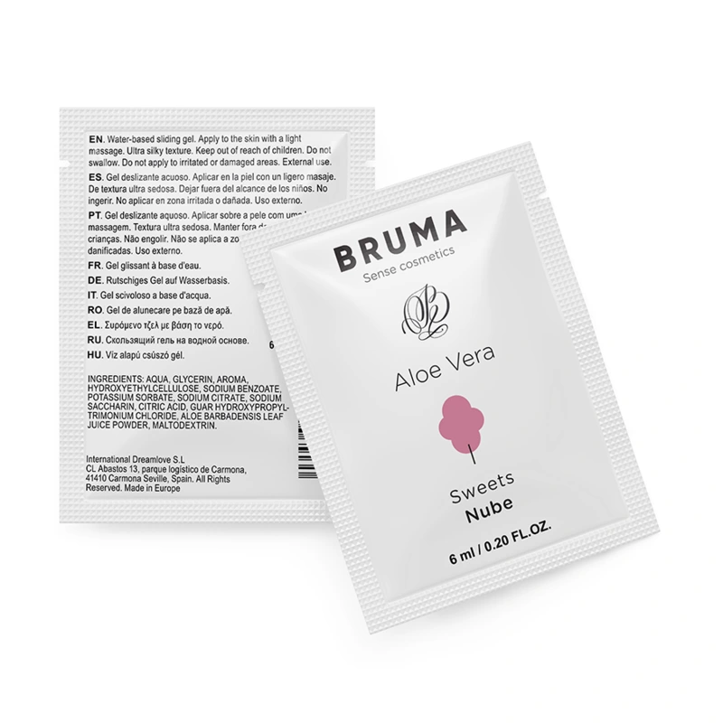 Bruma - aloe vera sliding gel sweets flavor 6 ml
