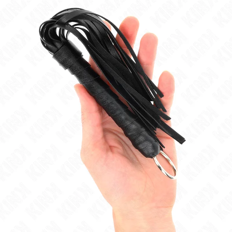 Kink - Simple Mini Black Whip 28 Cm 1