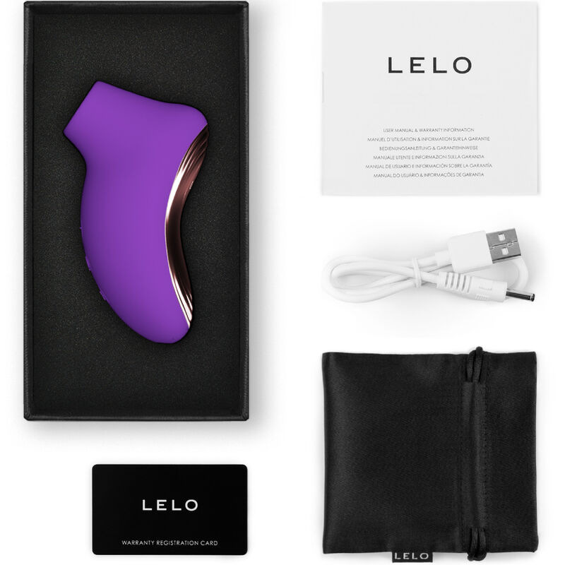 Lelo - sona 2 travel purple sonic clitoris massager 3