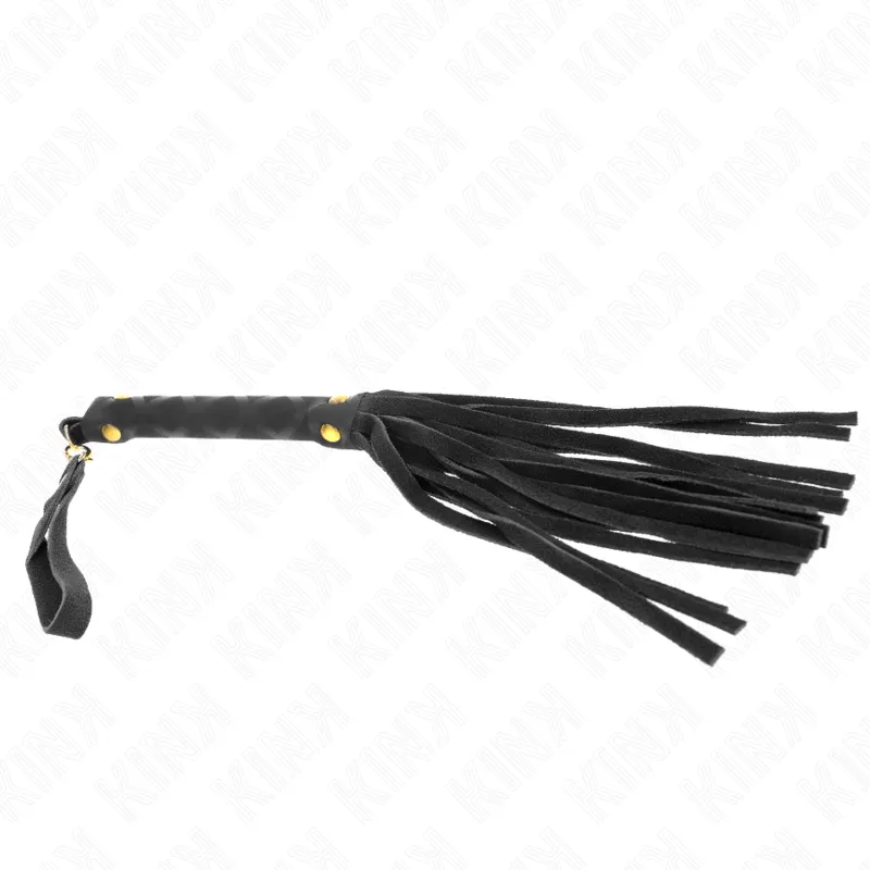 Kink - Black Suede Mini Whip 30 Cm 3