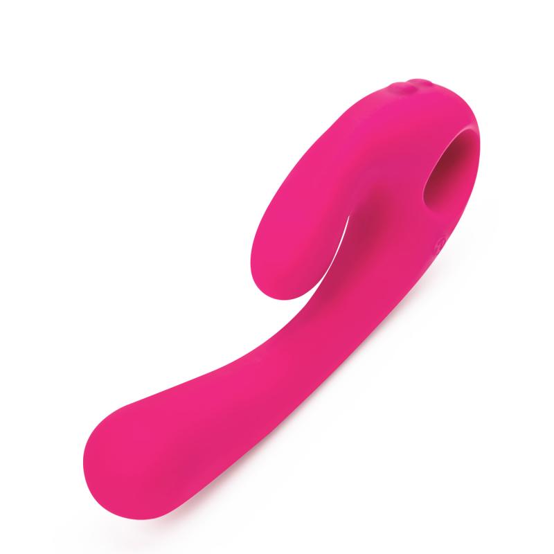 Nomi Tang - Flex Bi Bendable Dual Stimulation Vibrator Pink