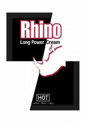 Hot Rhino Long Power Cream 3ml - Predĺženie Výdrže (DARČEK K NÁKUPU)