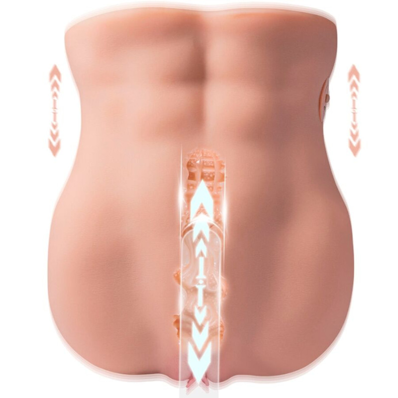 Xise - lydia female vagina masturbator with thrusting 25 cm 3