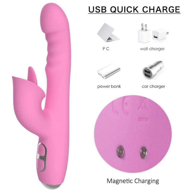 Nalone - t-may rabbit vibrator with push and oscillating motion 7
