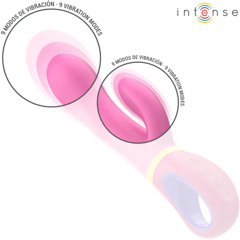 Intense - daphne rabbit vibrator pink 2