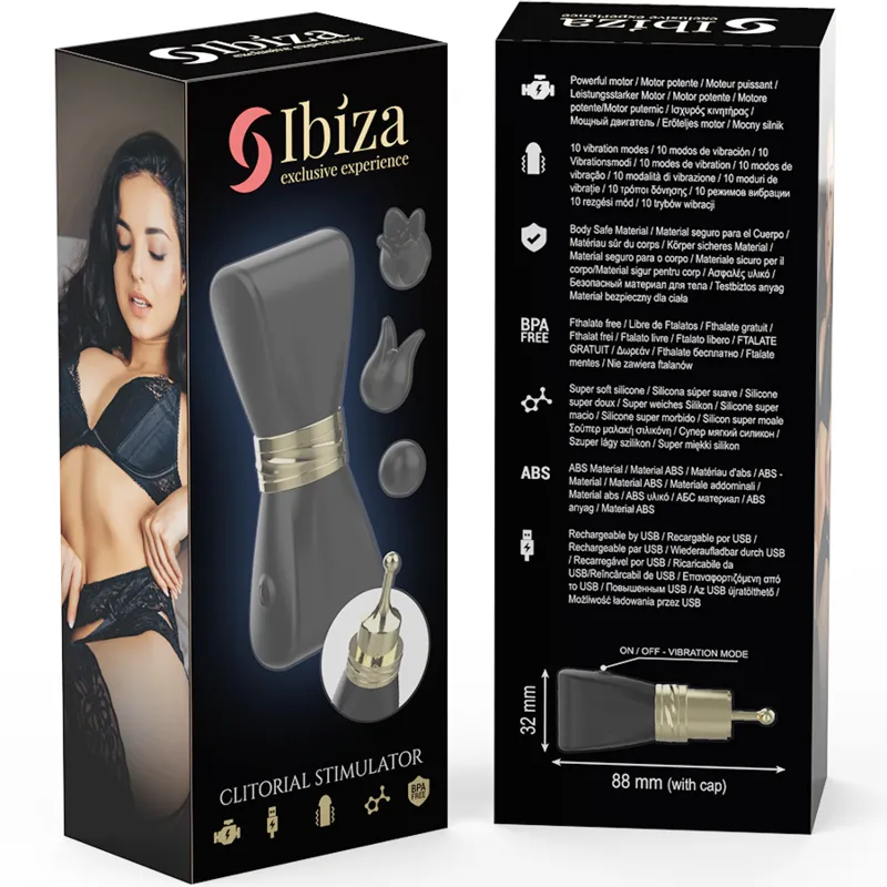 Ibiza - clit stimulator 3 heads bow 6