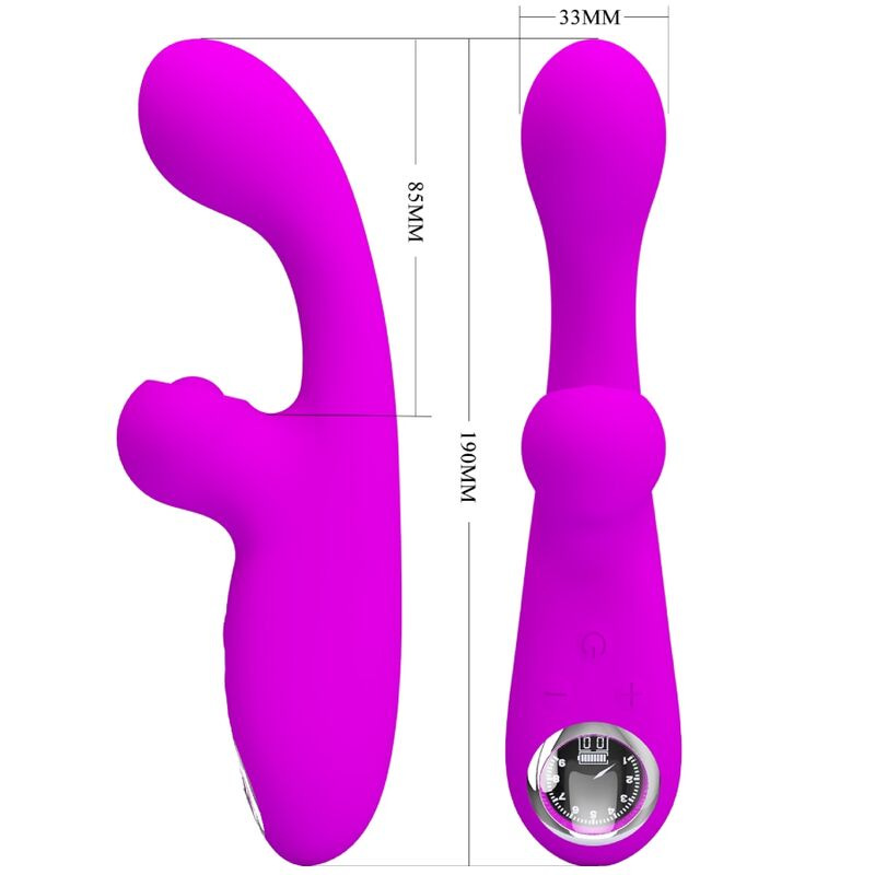 Pretty love - skylar purple stimulator vibrator