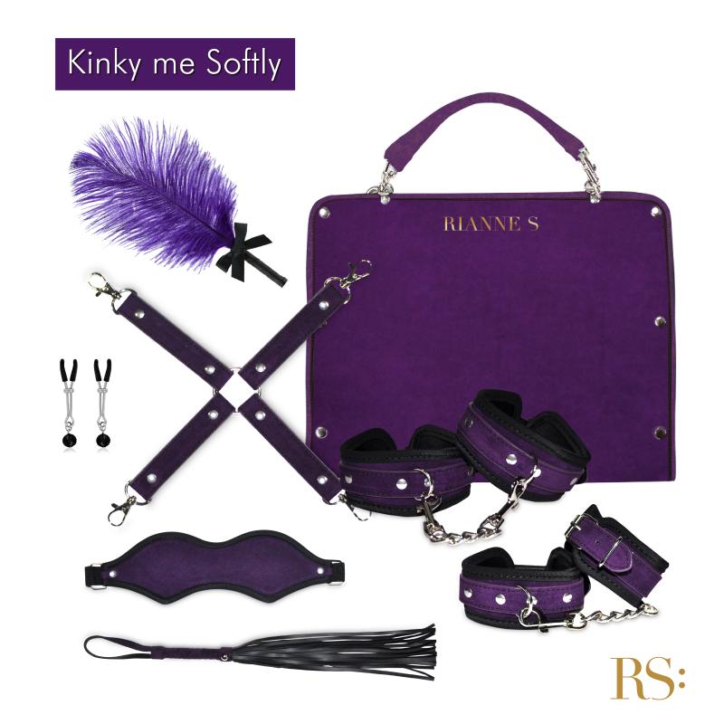 Rs - Rs Soiree Kinky Me Softly Bdsm Set Black Purple