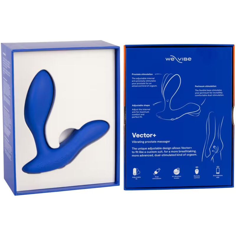 We-vibe - vector+ dual-stimulation prostate massager royal blue 15