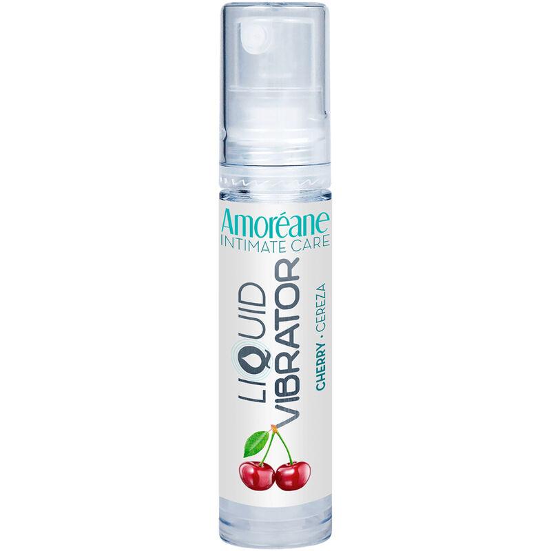 Amoreane - Vibrating Liquid Cherry 10 Ml
