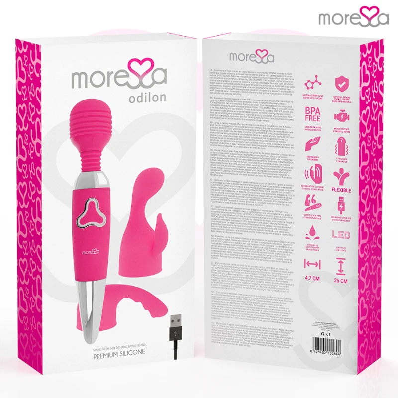 Amoressa Odilon Premium Silicone Rechargeable 6