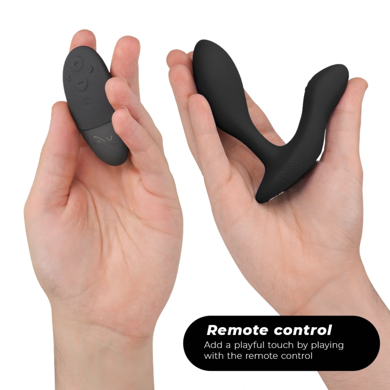 We-vibe - vector+ black prostate massager remote control 9