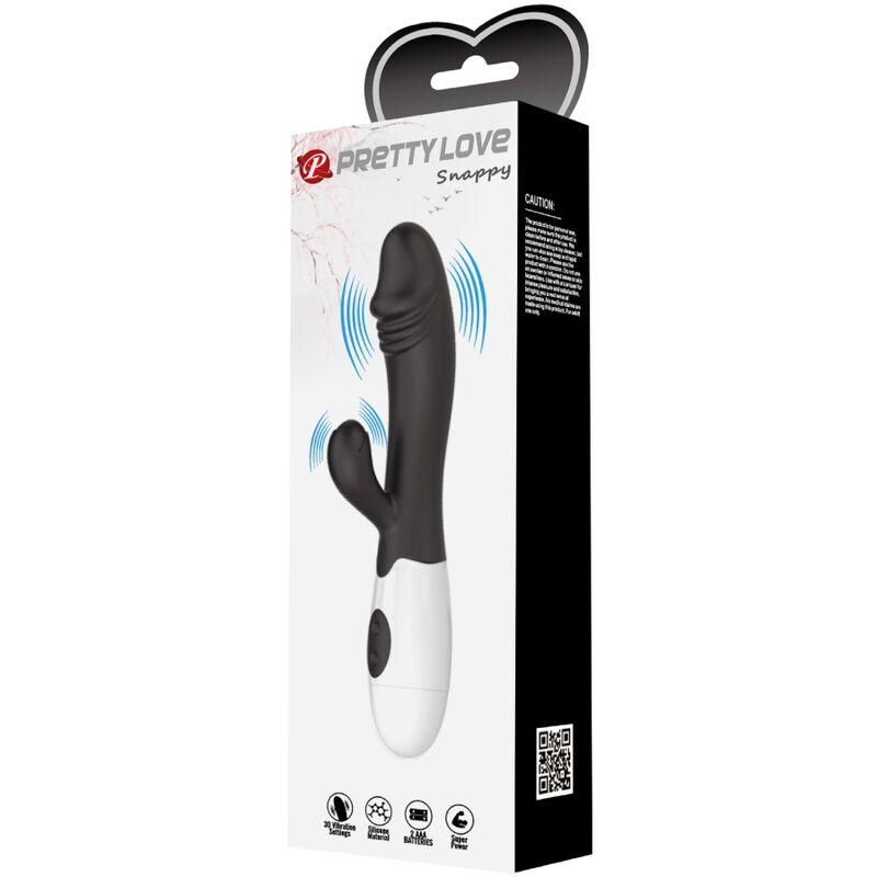 Pretty Love - Snappy G-Spot Vibrator Black