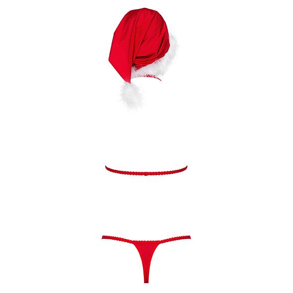 Obsessive - Santastic Sexy Christmas Costume For Women Red S/M