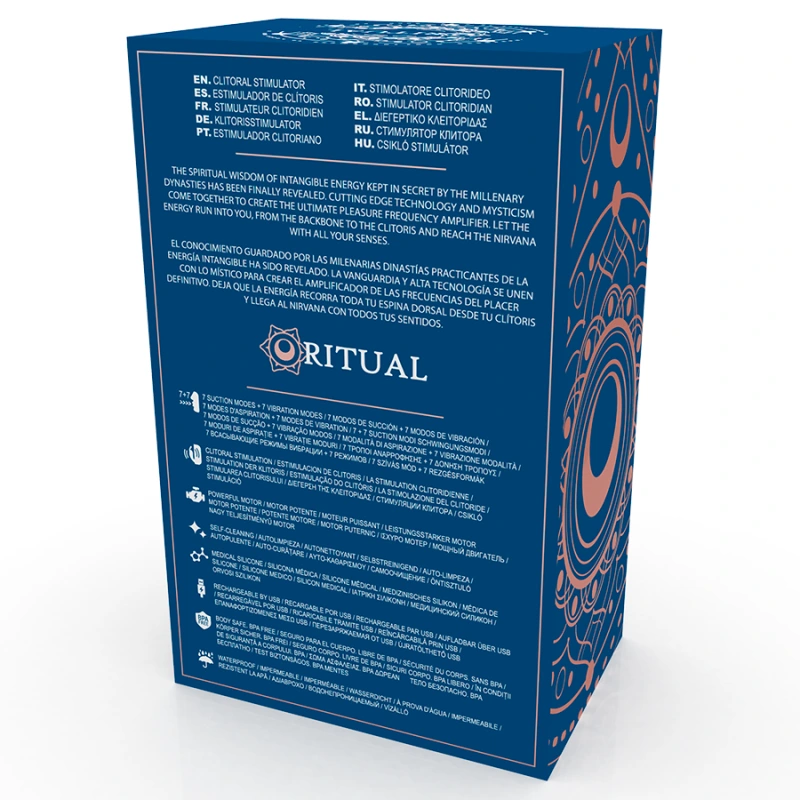 Rithual - shushu 2.0 new generation clitoral aqua 10