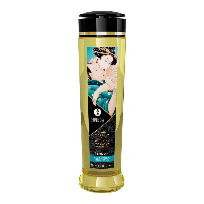 Shunga - Massage Oil Island Blossoms 240 ml