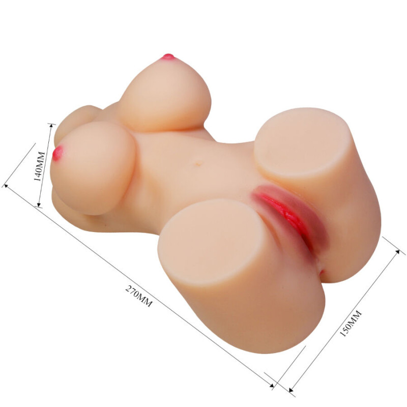 Crazy bull - hetty female masturbator realistic torso vagina and anal 1.9 kg 7