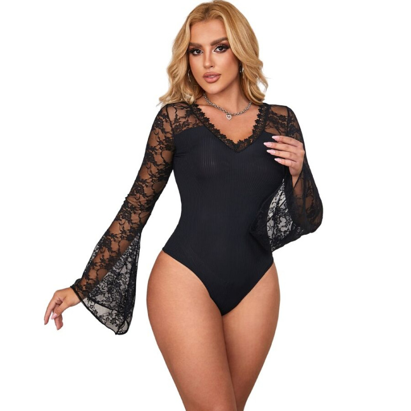 Subblime Floral Pattern Teddy S/M