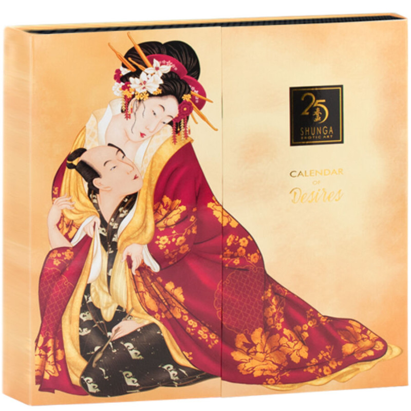 Shunga - exclusive 25th anniversary desires calendar 2